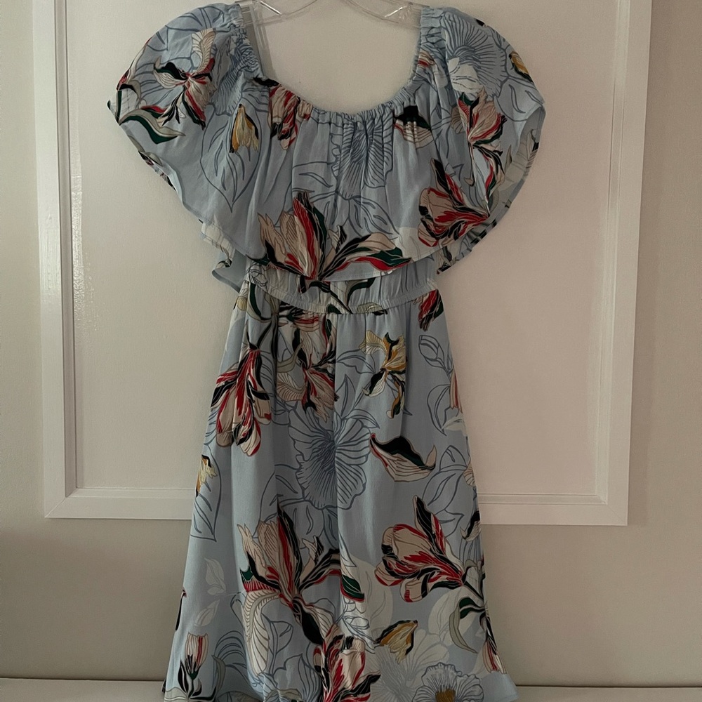 Cupcakes& Cashmere Potter Off The Shoulder Dress
